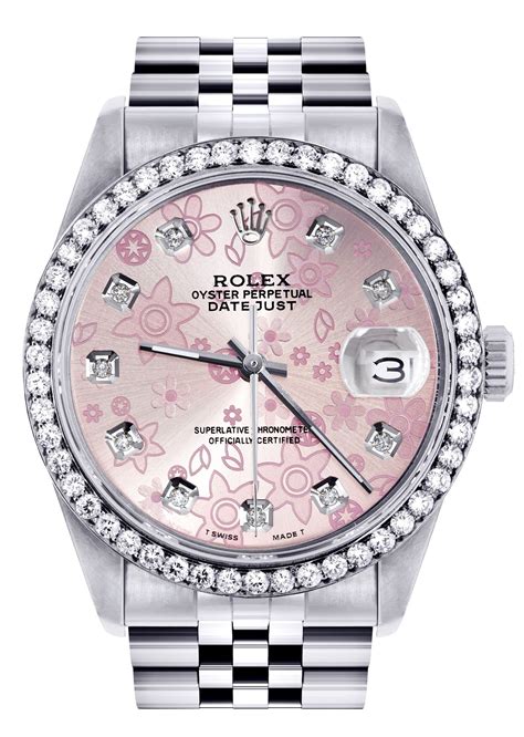 rolex day date flower